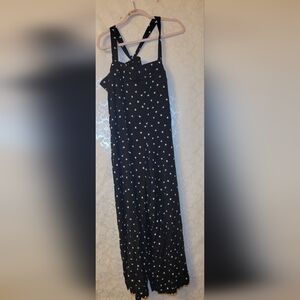 Disney Black Maxi Skirt with White Mickey Pattern